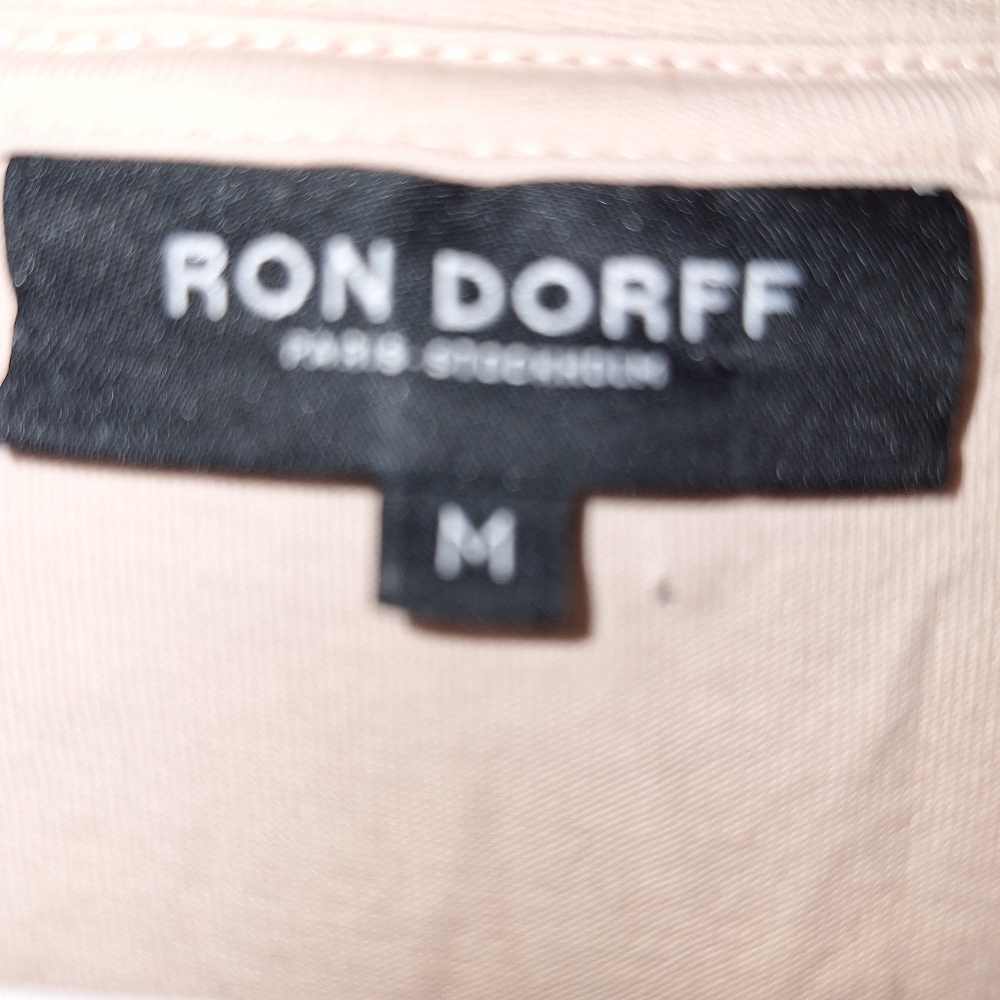 Ron Dorff Swede Life‎ Mens M Medium Pink Shirt Paris Stockholm Pin size Hole - Picture 4 of 8